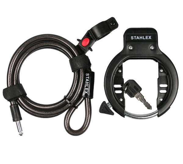 Antivol de cadre 470 + câble d'insertion