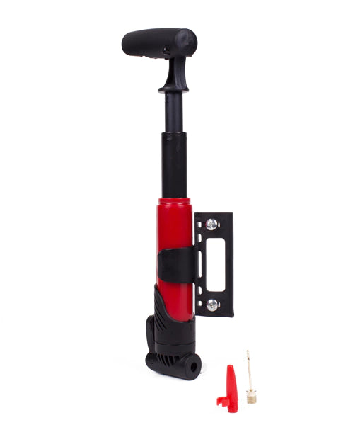 Vélo + pompe à ballon compacte