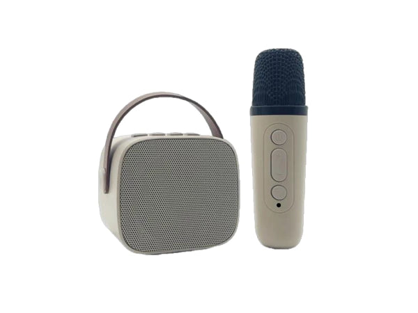 Ensemble karaoké - microphone et haut-parleur Blue