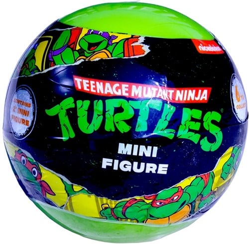 5056474208058 | Teenage Mutant Ninja Turtles Capsule Mystère 80mm avec Mini Figurine 5cm – 1 Pièce Aléatoire