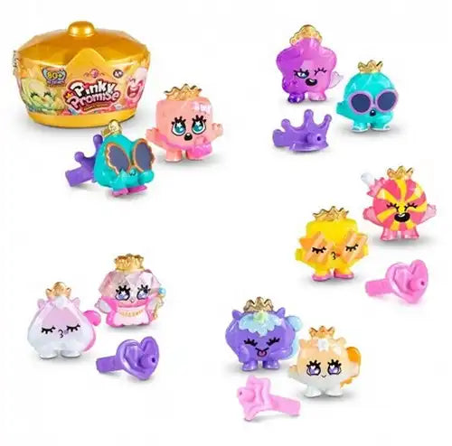 3831023832098 – Lot de 96 pcs Pinky Promise Gemmy Friends figurines en blindbag 8x10 cm en display – Grossiste jouets surprise