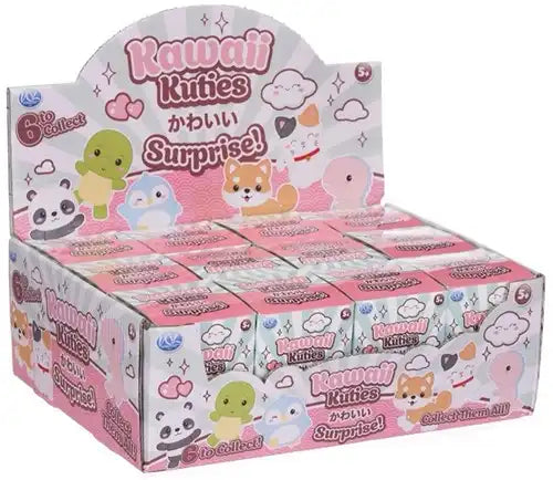 5038104658655 – Lot revendeur de 12 pcs Kawaii Kuties 8cm in Blindbox 6 assortis – Vente en gros figurines surprises