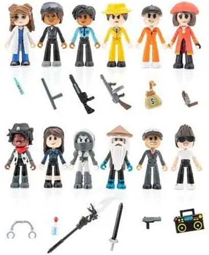 191726516002 | Lot de 24 pcs Roblox Blindpack avec Mini Figurines Assorties – Présentoir Officiel Jazwares – Collection Roblox