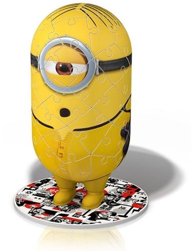 🏷️ 4005556112296 – Ravensburger Puzzle 3D Minions – 2 Modèles Assortis à Assembler sans Colle – 11x18cm
