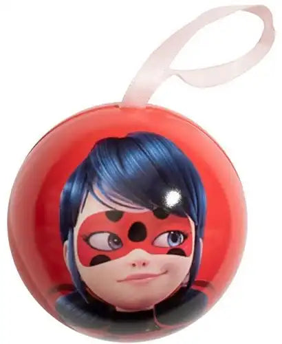 0840331914344 – Miraculous Mira Ball Surprise avec peluche 12 cm – Display de 24 balles surprises Ladybug et Chat Noir