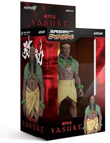 840049814066 - Figurine Supervinyl Netflix Yasuke / Eden 12x22cm - Collection Officielle