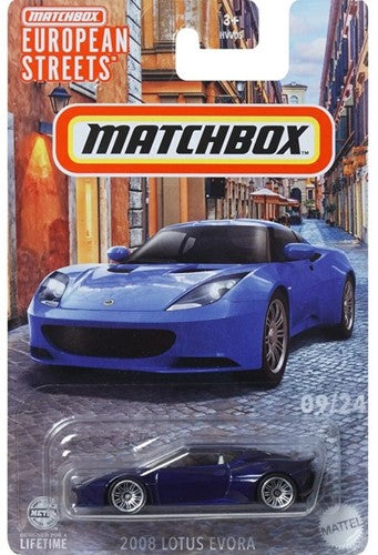 194735208500 | Matchbox European Streets - Véhicules Die-Cast - 10,5x16cm