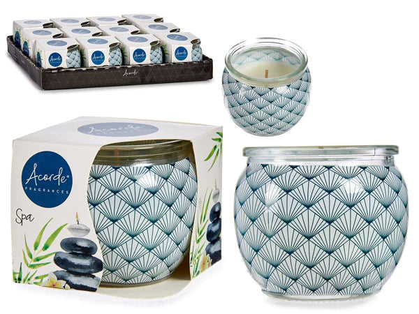 pot de bougies parfumées spa home