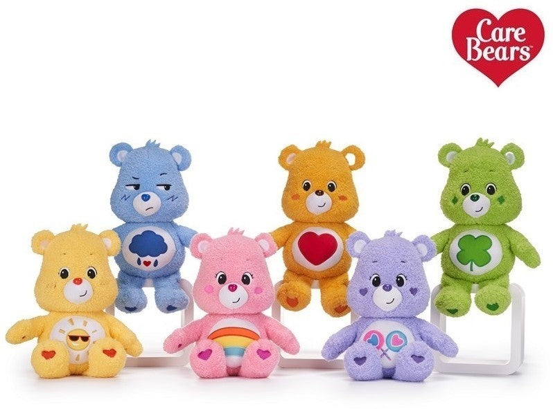 5038104074189 Lot 6 Peluches Care Bears Bobble Boa 28cm Série 3 Officiel Neuf