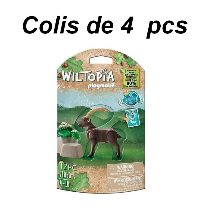4008789710505 | Colis de 4 Playmobil Wiltopia Capricorne | 9x18,5 cm | Ref 71050