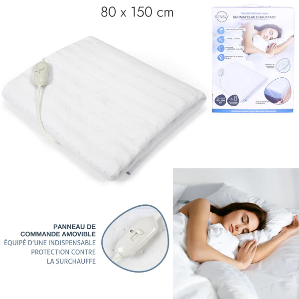 surmatelas chauffant 150x80cm