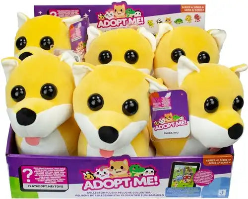 191726729020 – Colis de 6 pcs : Adopt Me Collector Peluche Shiba Inu 20 cm