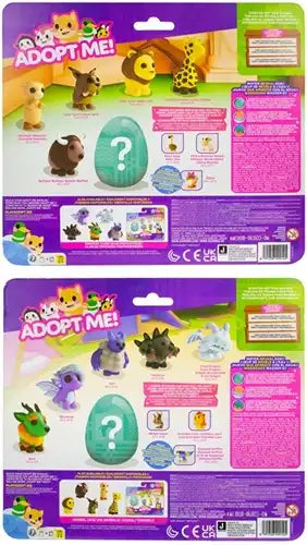 191726499145 – Colis de 4 pcs : Adopt Me! Figurine Set 6-Pack assorti Animal Life / Fantasy Clan 21,5x24 cm – Grossiste figurines Roblox officielles