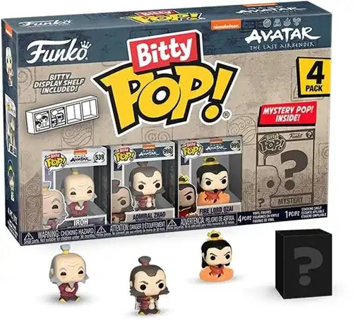 889698730587 – Bitty POP! Avatar The Last Airbender 4-Pack 9,5x14cm (colis de 3 pcs) dispo Simcha.fr