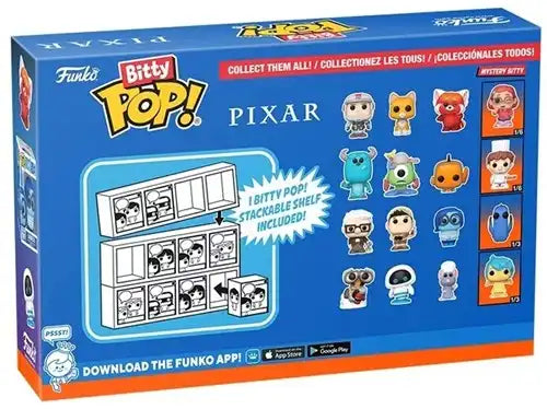 889698754668 – Funko Bitty POP! Pixar Lightyear Buzz – 4 Pack – Display de 12