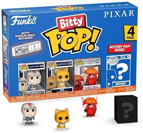 889698754668 – Funko Bitty POP! Pixar Lightyear Buzz – 4 Pack – Display de 12