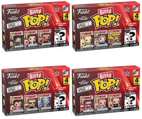 889698813976 – Bitty POP! WWE S1 assortis in display (12) (EMEA) dispo Simcha.fr