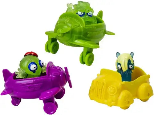 8431618004159 – Colis de 24 pcs : Blind Bag Zomlings in the Town Series 4 (1 Zomling + 1 Zom-Mobile) 11x12 cm – Figurines surprises de collection