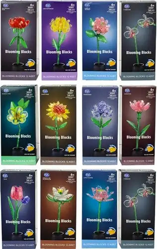 5038104659577 – Blooming Blocks pas chers (colis de 12 modèles assortis en présentoir)
