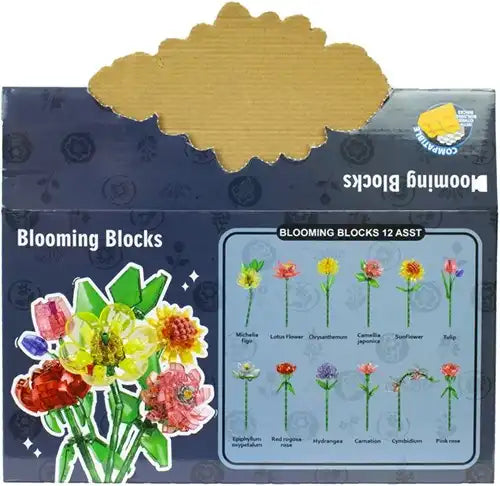 5038104659577 – Blooming Blocks pas chers (colis de 12 modèles assortis en présentoir)