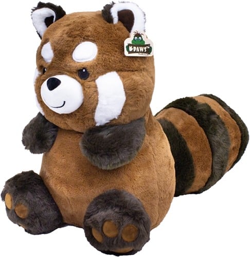 8718668596101 | Peluche Big Tail Animaux Sauvages 41 cm – Peluche Douce avec Grande Queue – Collection Animalière Assortie