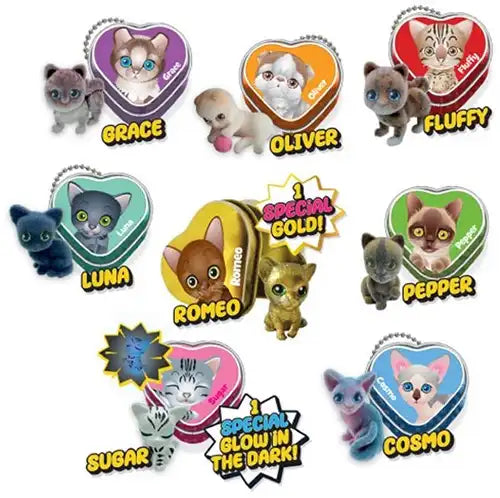 8053306202212 – Colis de 20 pcs : Capsule 50 mm Kitty Club Sweetheart Gold Edition – Grossiste Cool Things