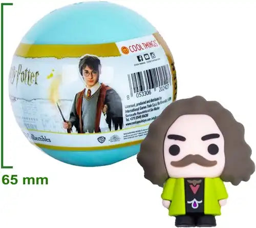 8053306202427 lot de 20 Capsules 65 mm Harry Potter Buddies – Figurines 3D à collectionner sous licence officielle Wizarding World