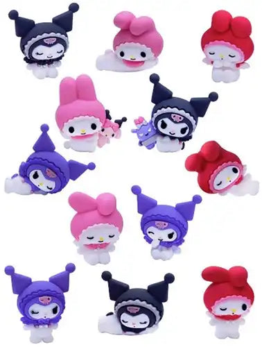 8053306205336 – Colis de 20 pcs : Capsule 65 mm Melody / Kuromi – Grossiste figurines Sanrio à collectionner