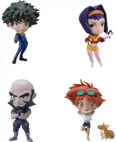 4549660799290 – Chibi-Masters Cowboy Bebop 9x11 cm – Colis de 12 figurines assorties en display