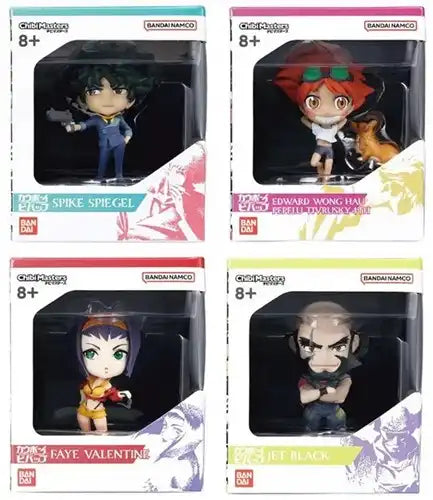 4549660799290 – Chibi-Masters Cowboy Bebop 9x11 cm – Colis de 12 figurines assorties en display