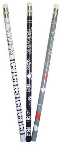 4260036058925 | Skelanimals Crayons - Paquet de 3 pièces - 4x19cm - Accessoires Créatifs