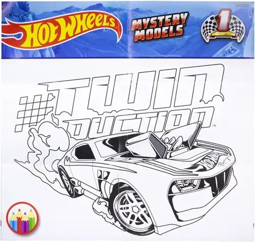 027084855920 – Mattel Hot Wheels Mystery Models Blindbag – Colis de 24 véhicules Die-Cast