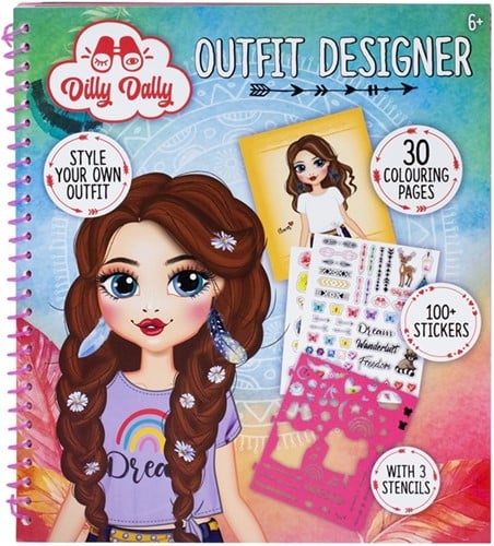 8720512853513 | Dilly Dally Fashion 23x24cm - Activité Créative Assortie