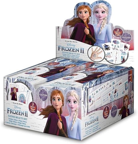 4059779022672 Disney Frozen II tatouages 3 feuilles blindbag 9x16,5cm