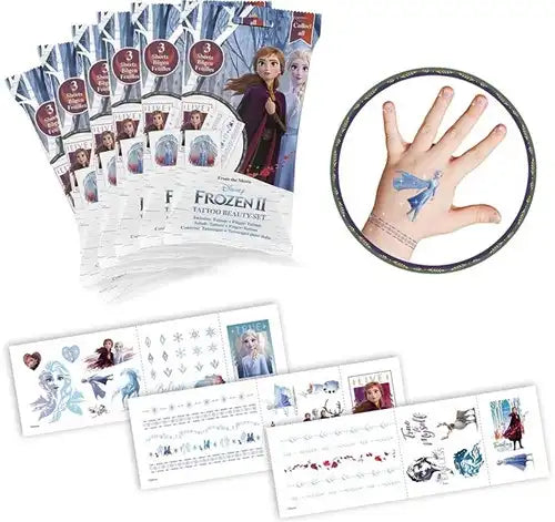 4059779022672 – Colis 24 pcs Disney Frozen II Tattoo Beauty Set 9×16,5 cm