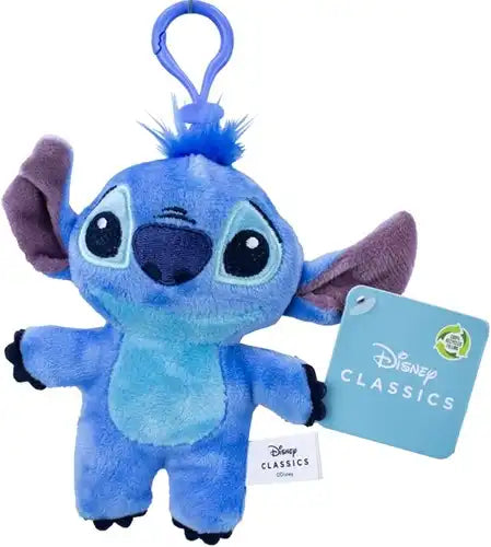8445484390865 – Disney Lilo & Stitch 2D Peluche Bagclip 14 cm – 3 assortis (lot de 12)