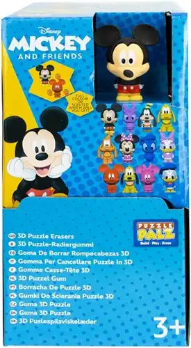 5055114347775 lot de 30 Disney Mickey and Friends Scented Puzzle Palz 3D Puzzle Gum assortis en display 4,5x6 cm – Grossiste produits Disney