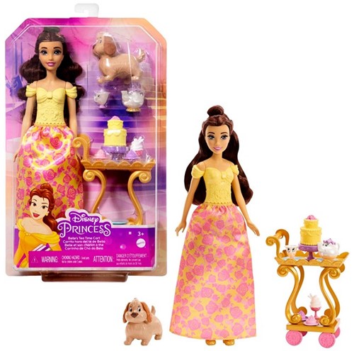 194735120475 Disney Princess Belle's Tea Time Cart 20,5x32,5cm