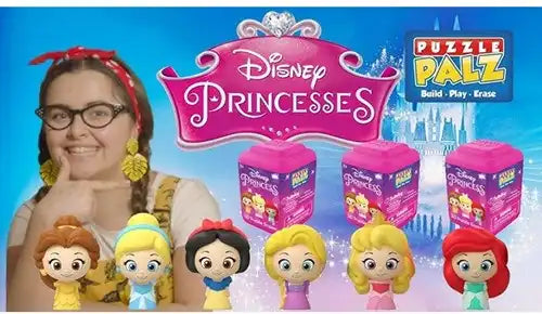 42636001351000000255 – Disney Princess Scented Puzzle Palz 3D Gommes parfumées assorties 4,5x6cm (colis 12 pièces en display)