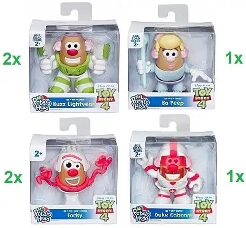 5010993548262 – Disney Toy Story 4 Mr. Potato Head 4 assortis 10x10,5 cm in display (6 pcs)
