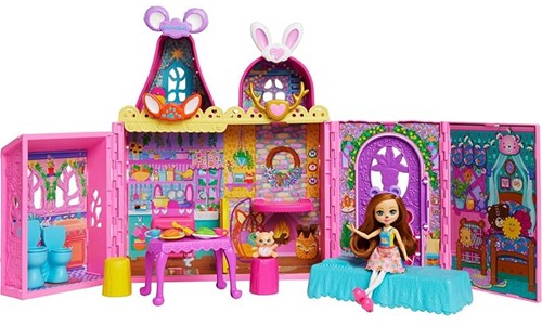 194735233175 | Enchantimals Maison de Jeu avec Accessoires | 33x43 cm | Mattel