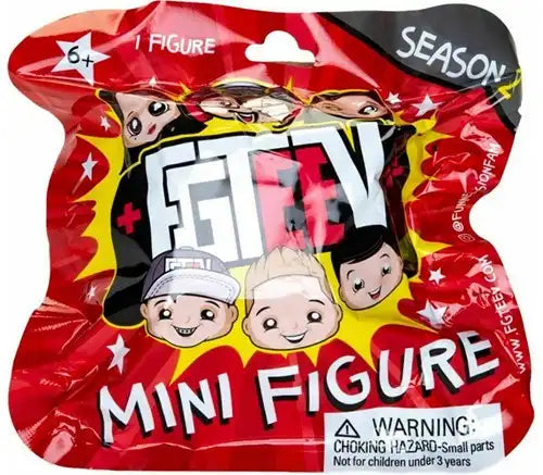 850014257941 – FGTeeV Figurines assorties en Blind Bag Display de 24 pcs pas cher