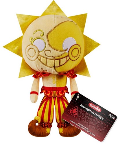 889698708173 | Five Nights at Freddy's Peluche Sun 17,5cm – Funko – Licence Officielle