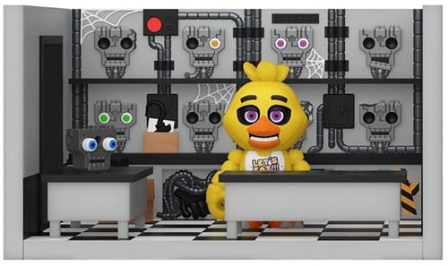 889698649223 | Five Nights at Freddy's Snaps! Chica avec Storage Room 21x23cm – Funko – Figurine Officielle FNaF