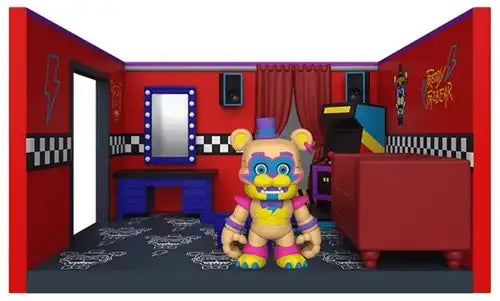 889698708210 – Five Nights at Freddy's Snaps! Glamrock Freddy with Dressing Room 21×23 cm