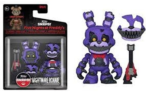 889698676939 | Five Nights at Freddy's Snaps! Nightmare Bonnie the Rabbit 15x21cm – Funko – Figurine Officielle FNaF