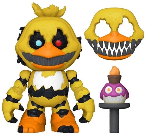 889698676946 | Five Nights at Freddy's Snaps! Toy Chica & Nightmare Chica 2-Pack 15,5x27,5cm – Funko – Figurines Officielles