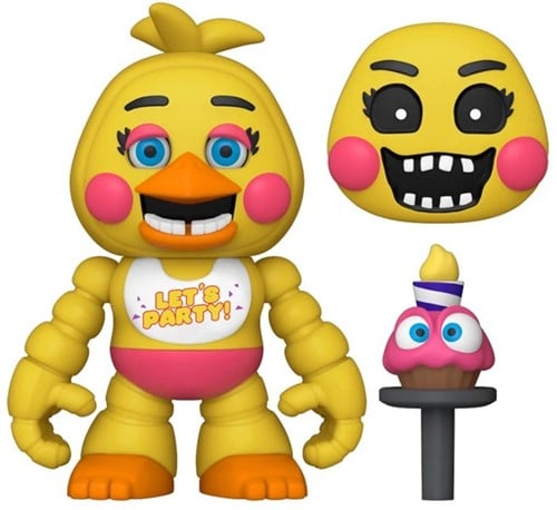 889698676946 | Five Nights at Freddy's Snaps! Toy Chica & Nightmare Chica 2-Pack 15,5x27,5cm – Funko – Figurines Officielles
