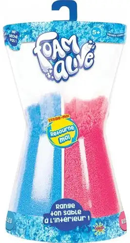 3700514307813 – Colis de 6 Foam Alive 100 g assortis – Pâte sensorielle magique pour enfants