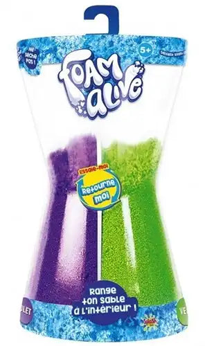 3700514307813 – Colis de 6 Foam Alive 100 g assortis – Pâte sensorielle magique pour enfants
